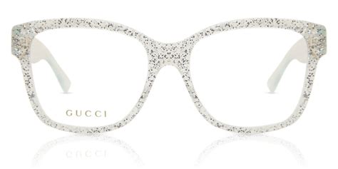 gucci silver glasses frame